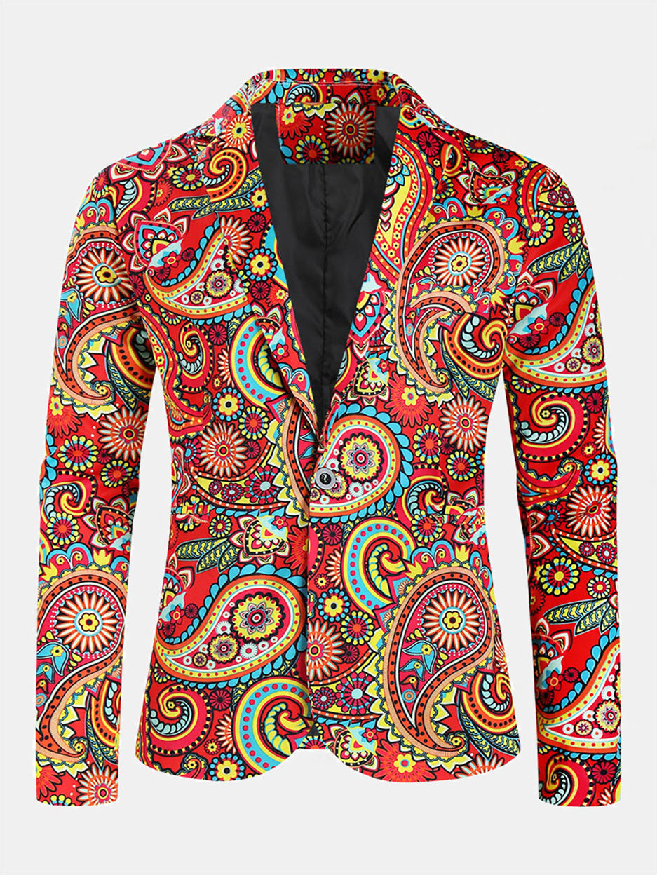 Paisley Party Suit Set – Bold Statement Look
