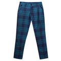Men's Elegant Checked Pants #XK6030 - Pants | Olive Green / S