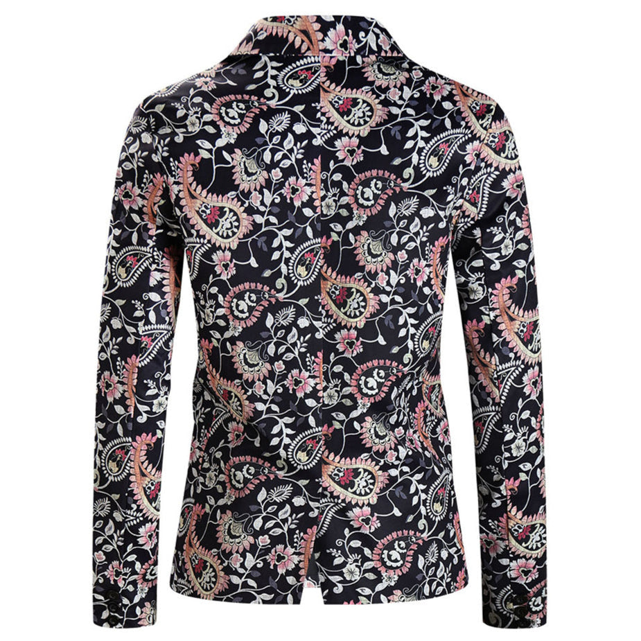 Men’s Flower Blazer #X313 - Blazers | Multicolour / M