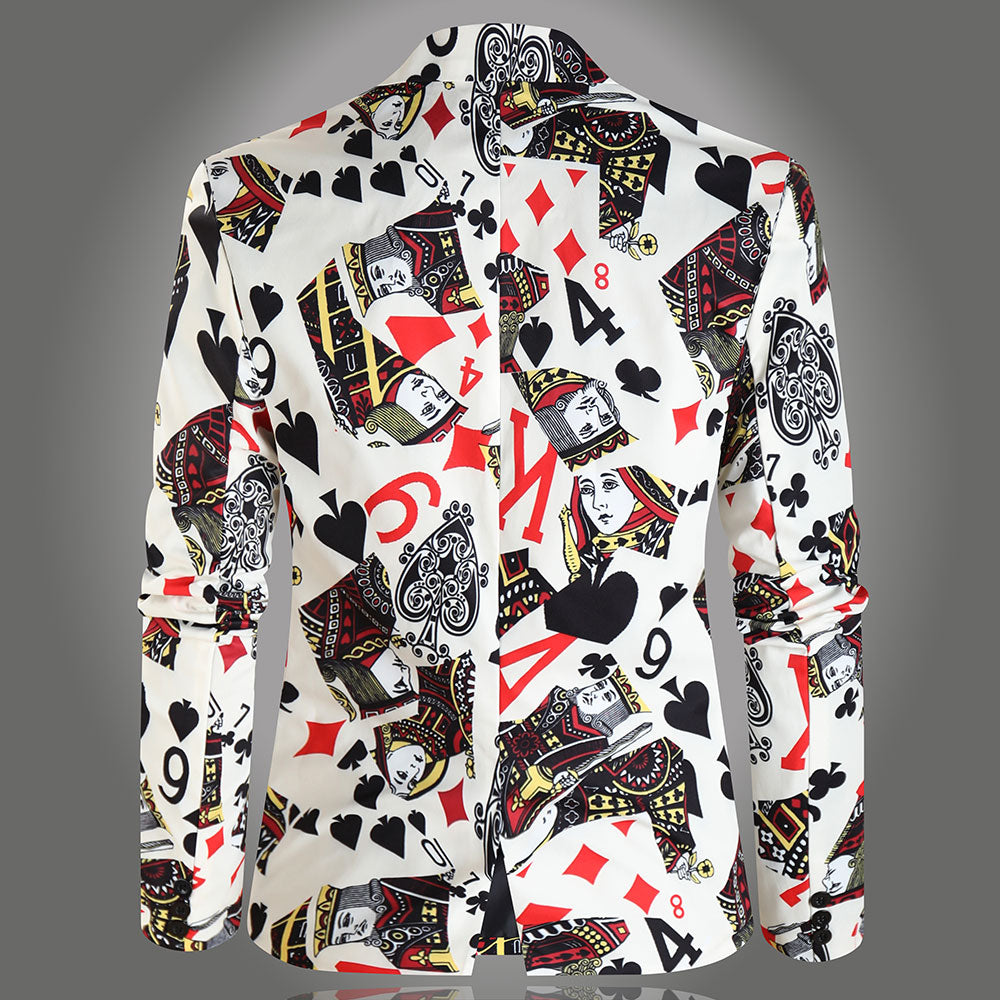 Men High Quality Print Blazers - Blazers | Color1 / M