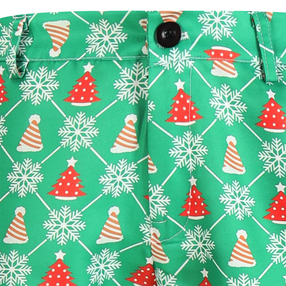 Men's Christmas Printed Suit #2TZ623 - Suits | Multicolour / M