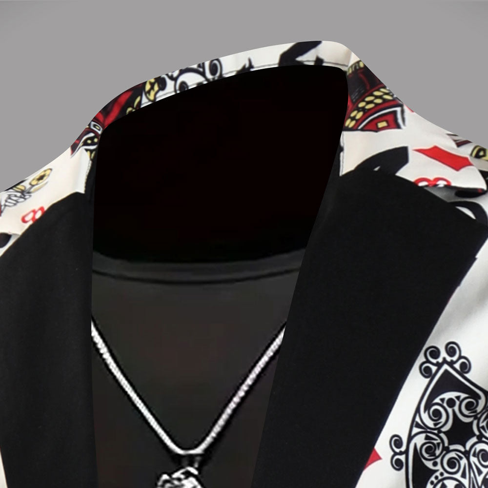 Men High Quality Print Blazers - Blazers | Color1 / M