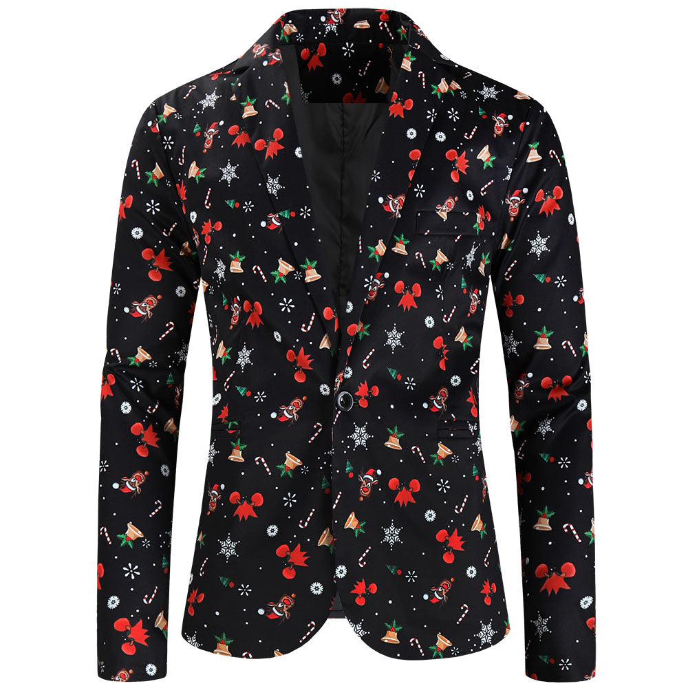 Men's Christmas Three-Piece Suit #3TZMK634 - Suits | Multicolour / M