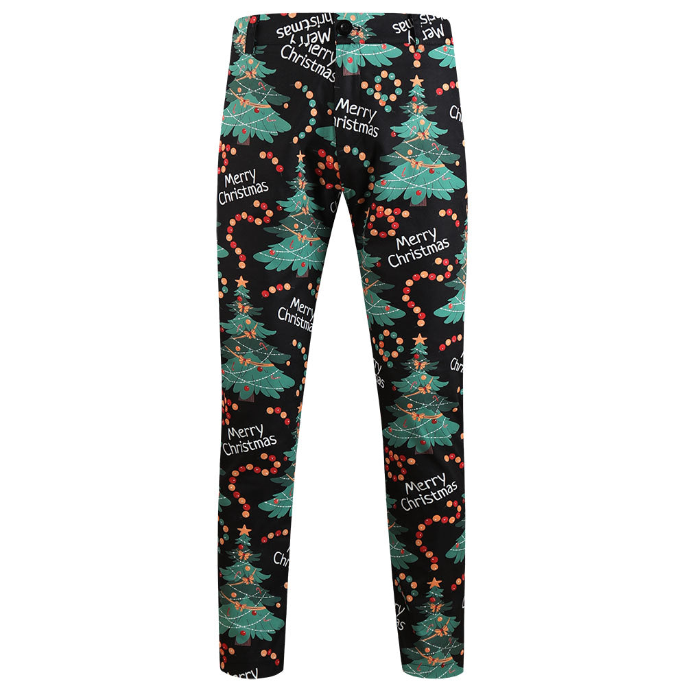 Men's Christmas Printed Suit #2TZ658 - Suits | Multicolour / M