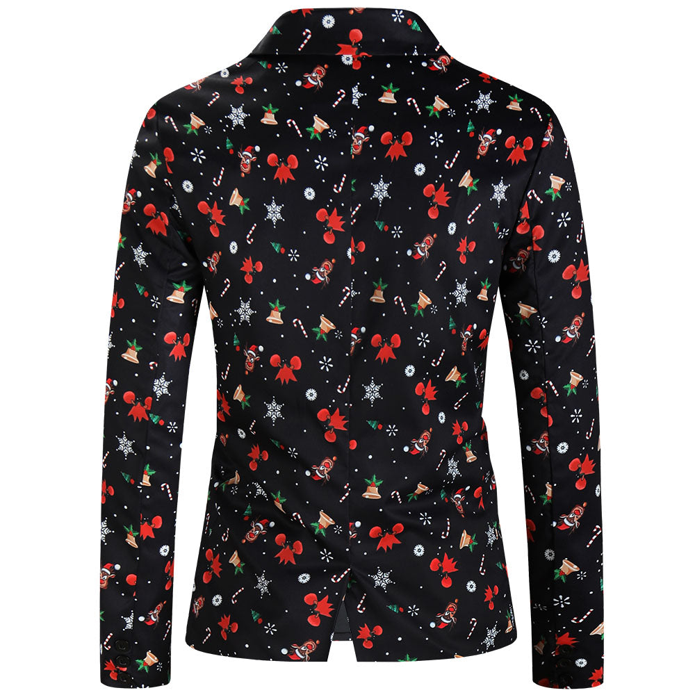 Men's Christmas Three-Piece Suit #3TZMK634 - Suits | Multicolour / M