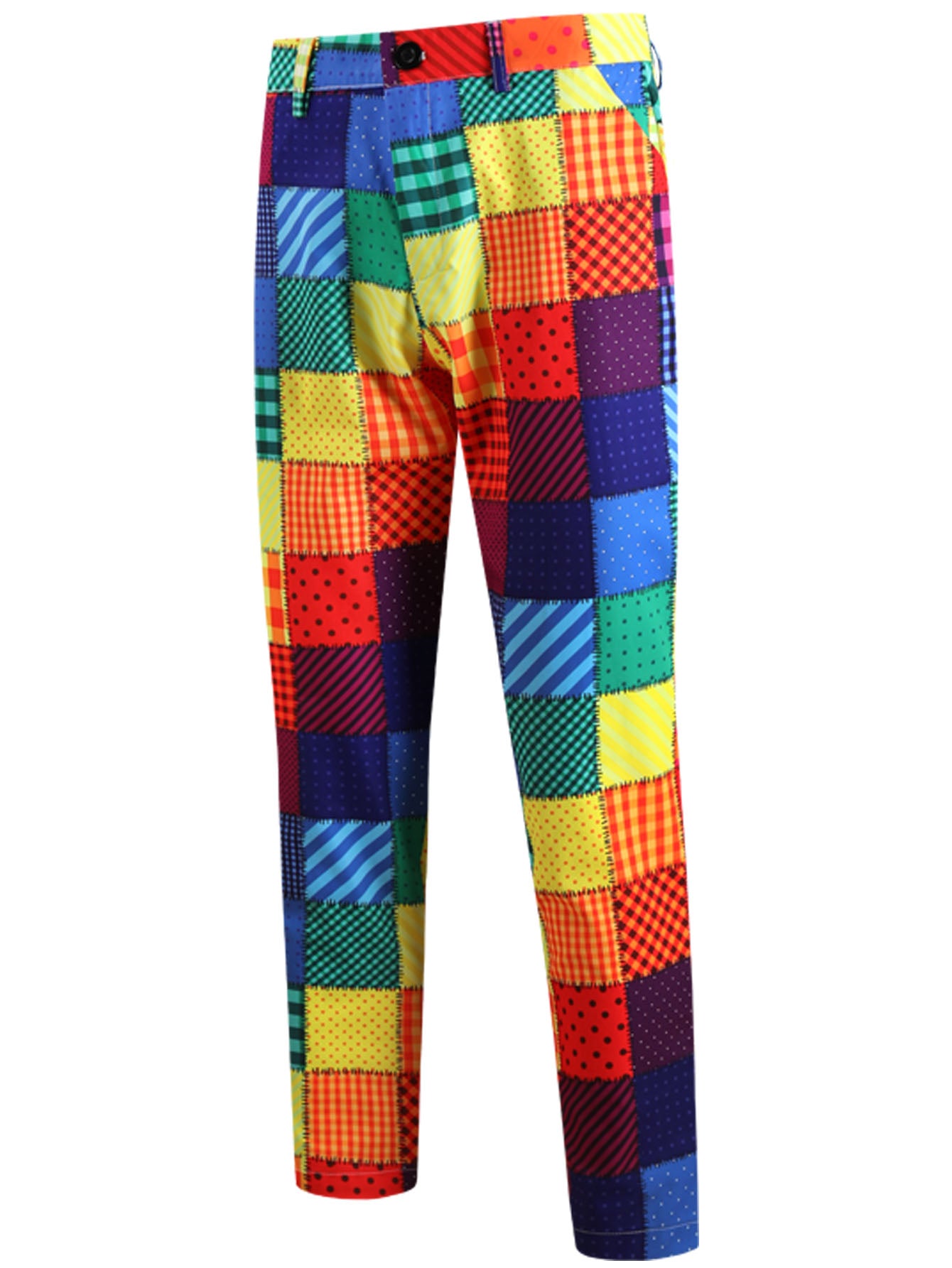 Rainbow Multicolor Casual Trousers - Pants | Rainbow / M