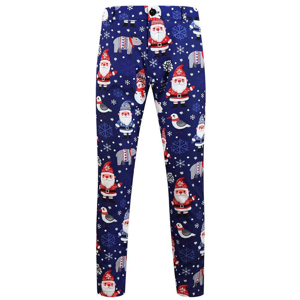 Men's Christmas Three Piece Suit #3TZMK657 - Suits | Multicolour / M