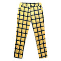 Men’s Timeless Check Pants #XK6020 - Pants | Yellow / S