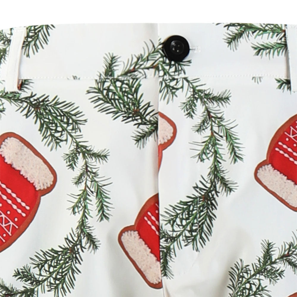 Men's Christmas Gloves Vest Suit #2TZMK651 - Suits | Multicolour / M