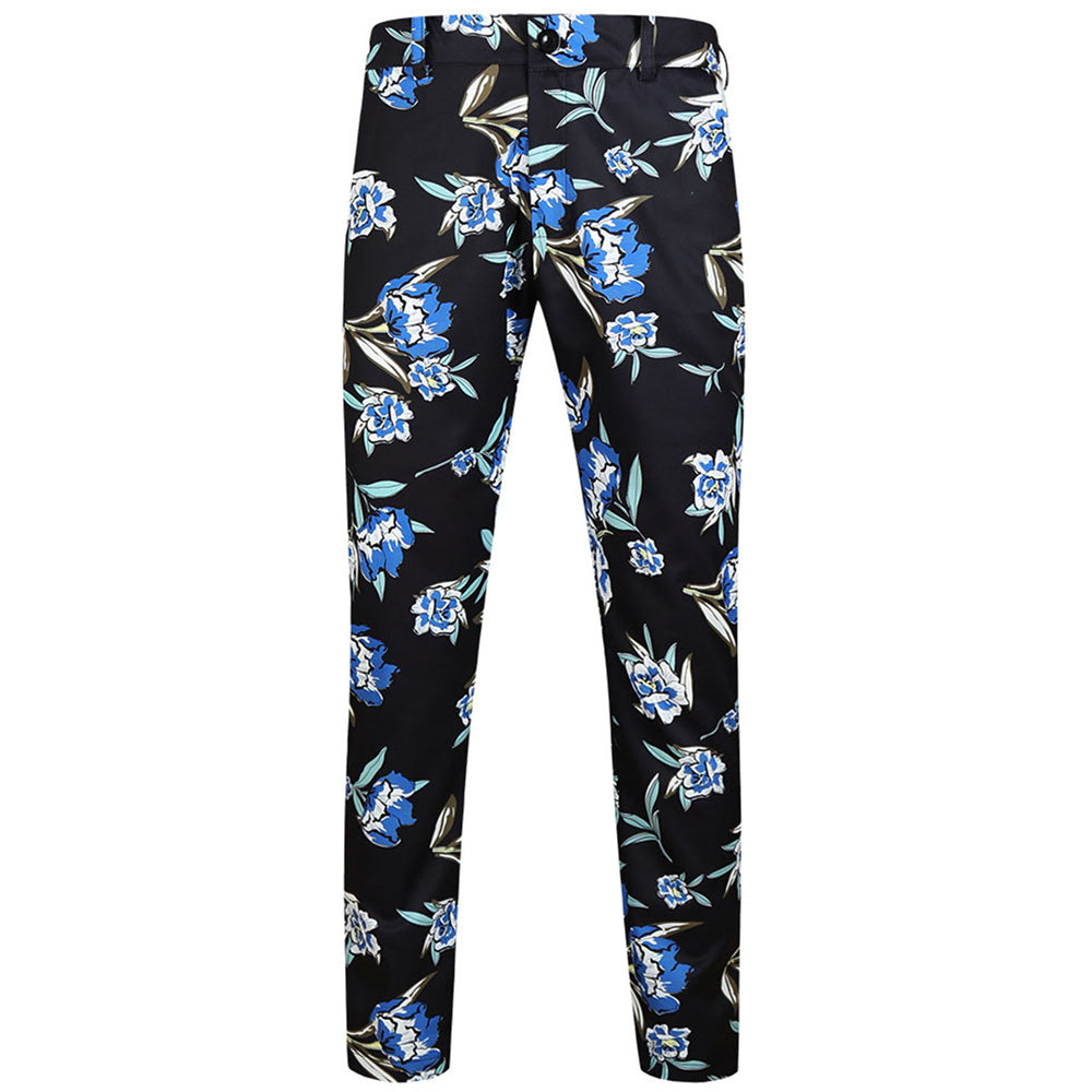 Men's Floral Print Elegant Suit #2TZ182 - Suits | Multicolour / M