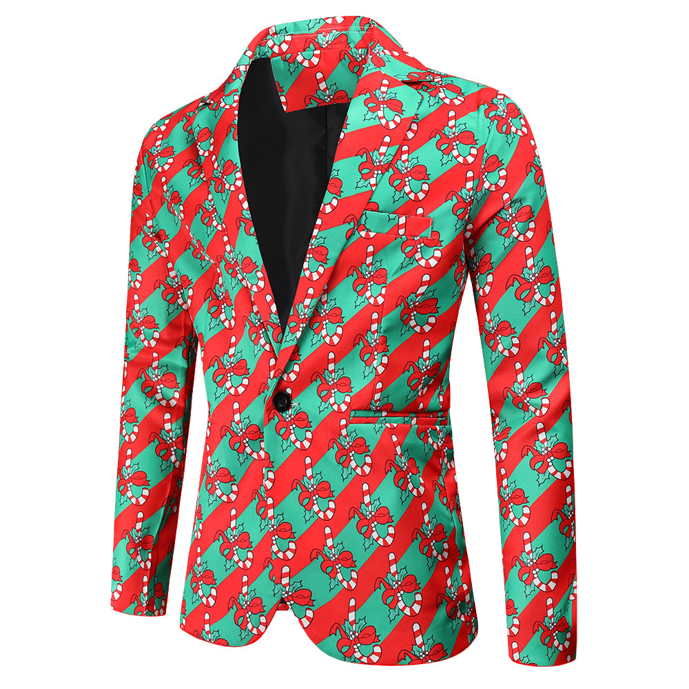 Men's Colorful Three-Piece Suit #3TZMK45 - Suits | Multicolour / M