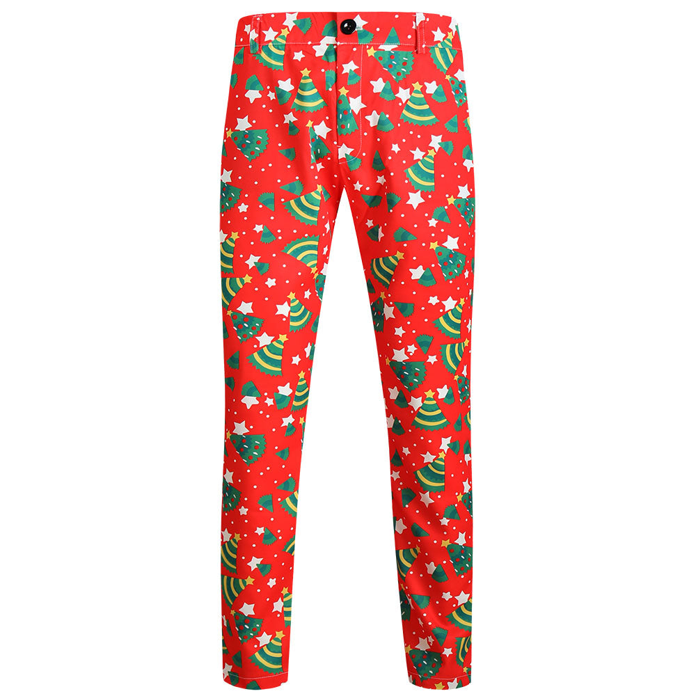 Men's Christmas Printed Suit #2TZ640 - Suits | Multicolour / M