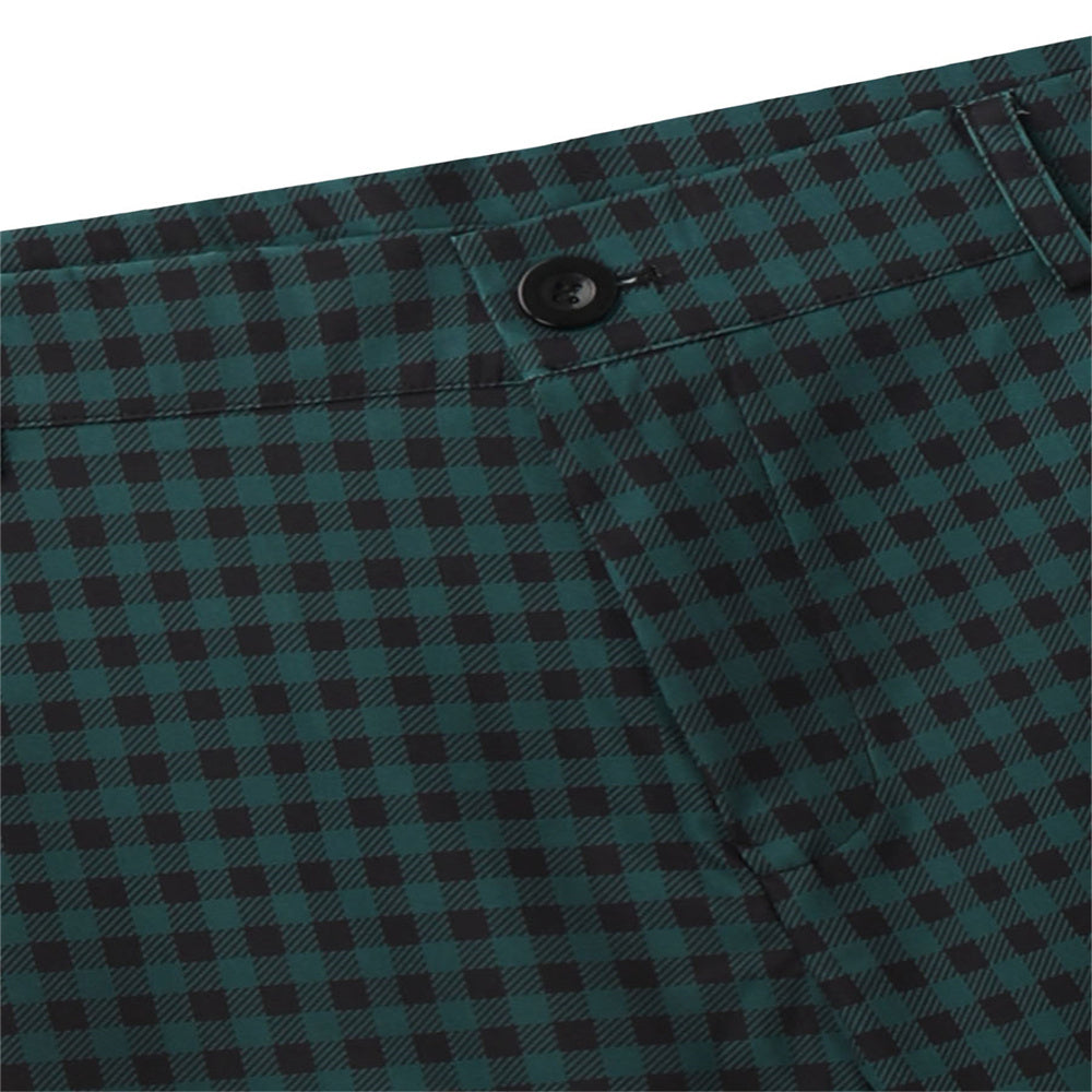 Men's Classic Plaid Pants #XK6032 - Pants | Royal Blue / S
