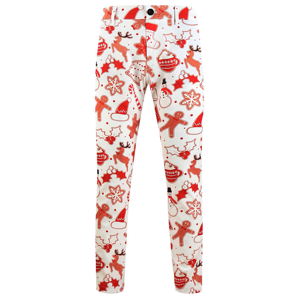 Men's Christmas Three Piece Suit #3TZMK654 - Suits | Multicolour / M