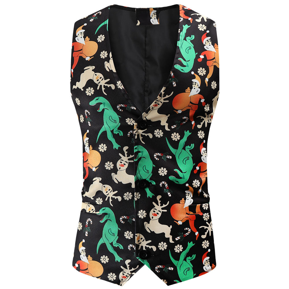 Men's Colorful Three Piece Suit #3TZMK49 - Suits | Multicolour / M