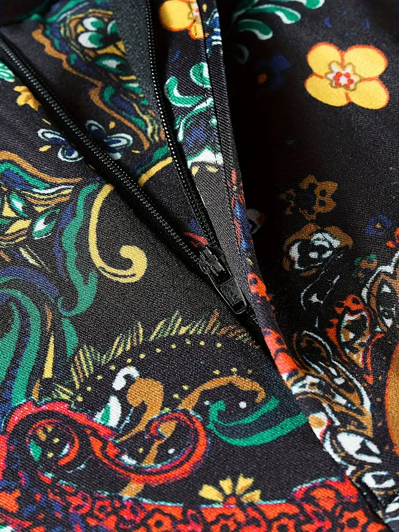 Men's Colorful Print Suit #25061130 - Suits | Multicolour / XS