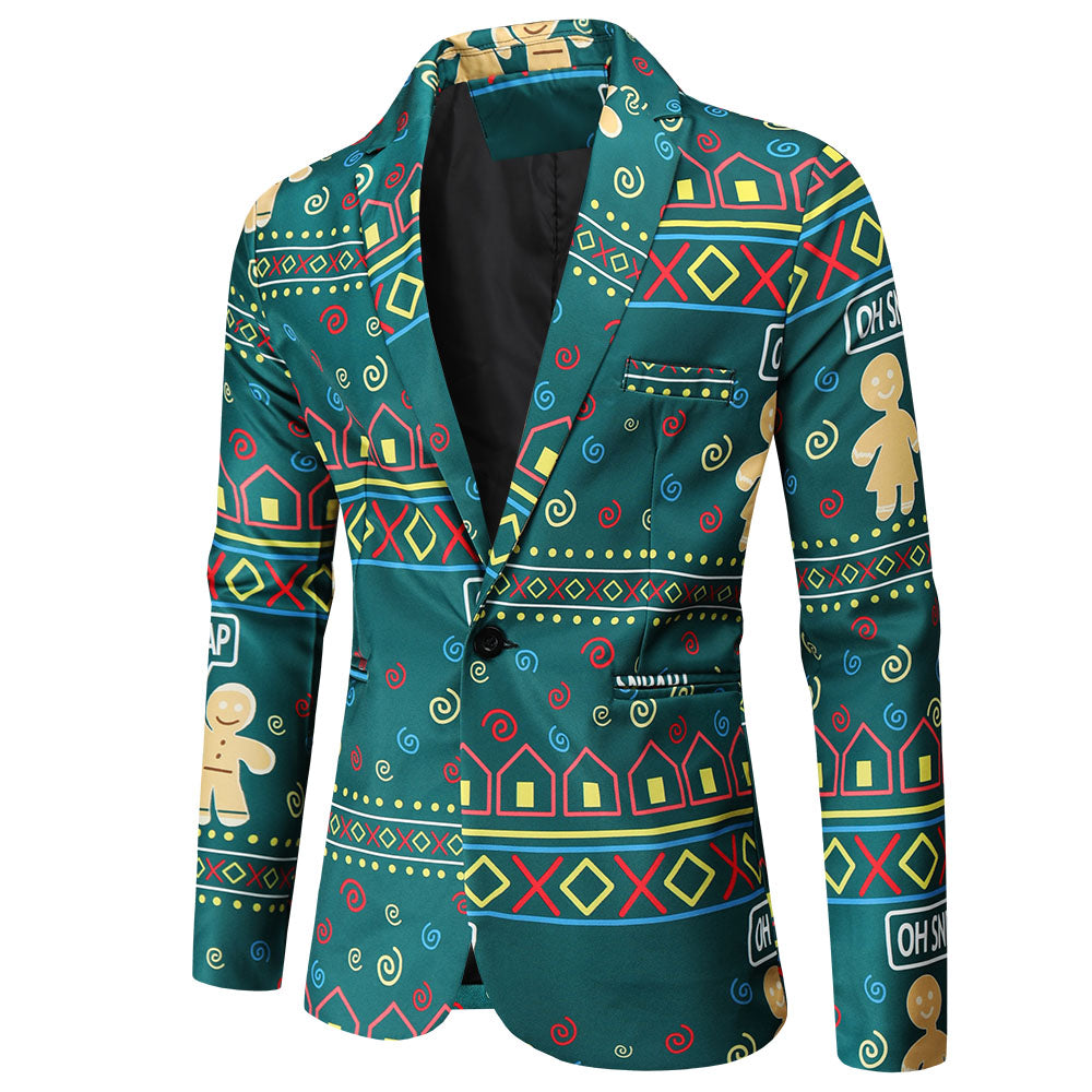 Men's Vintage Three Piece Suit #3TZMK52 - Suits | Multicolour / M