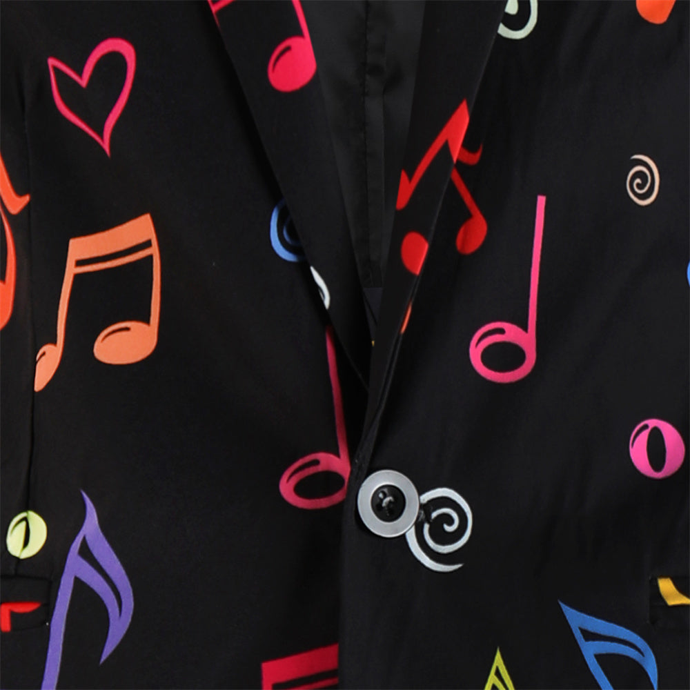 Men's Colorful Printed Suit #2TZ-XX1135 - Suits | Multicolour / M