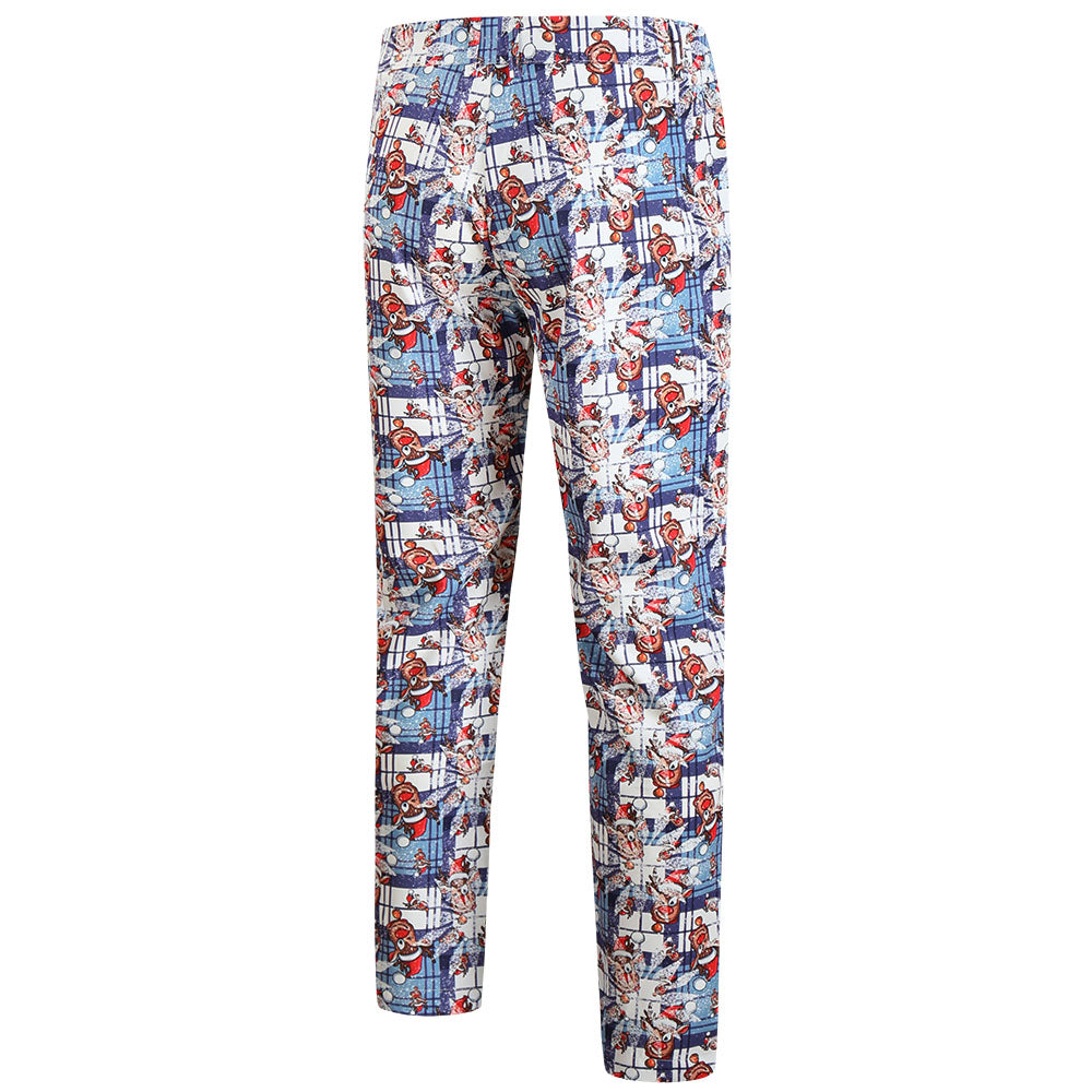 Men's Stylish Printed Vest Suit #2TZMK641 - Suits | Multicolour / M