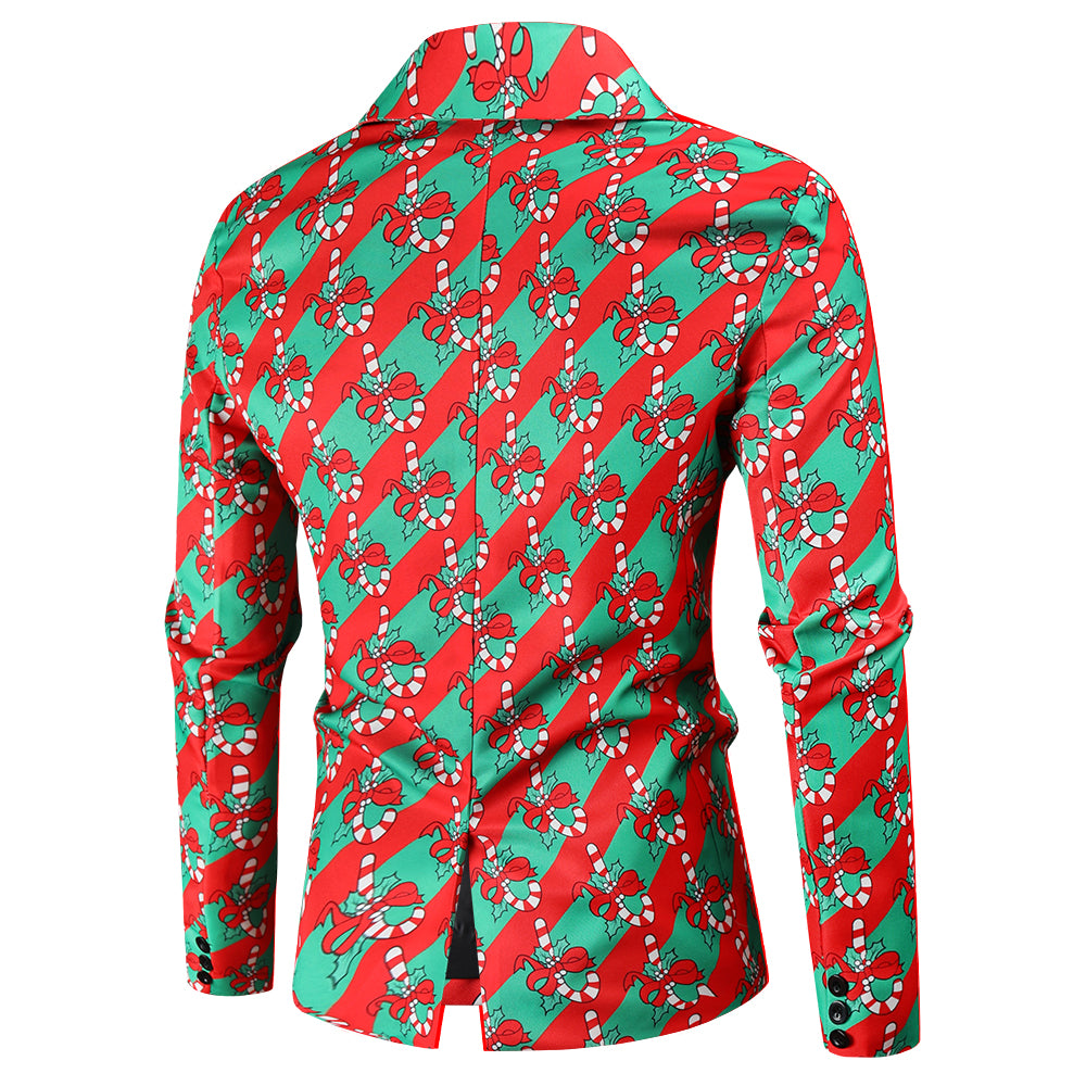 Men's Colorful Three-Piece Suit #3TZMK45 - Suits | Multicolour / M