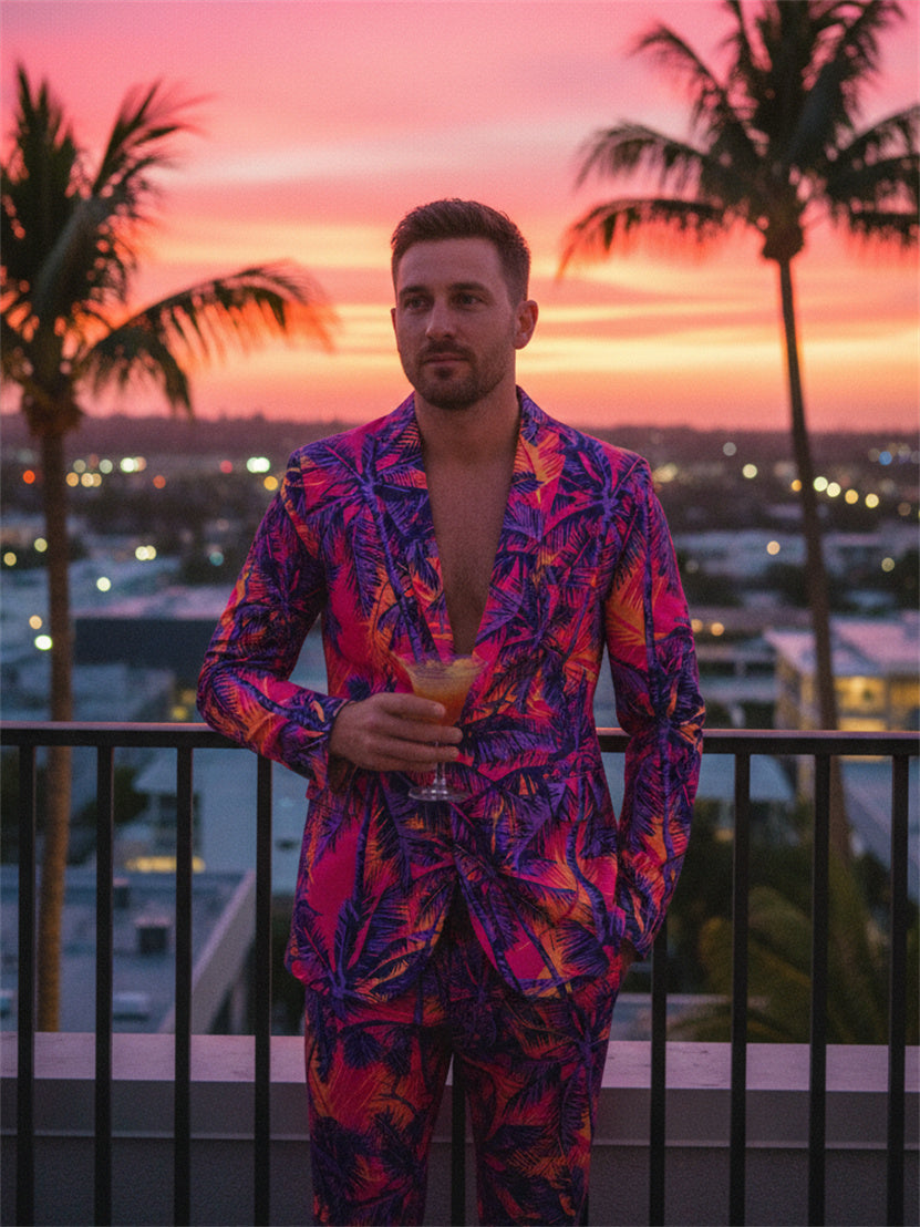 Tropical Palm Suit Set