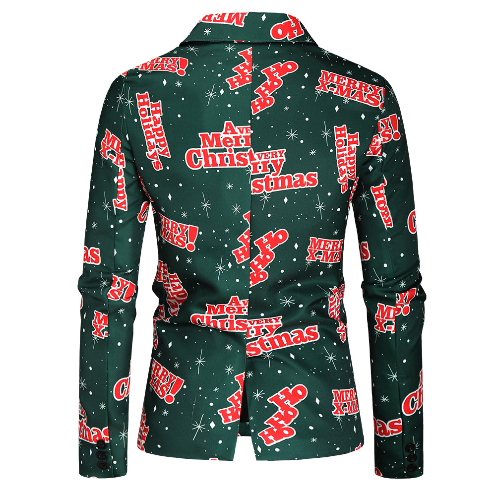 Men's Fashion Printed Blazer #X39 - Blazers | Multicolour / M