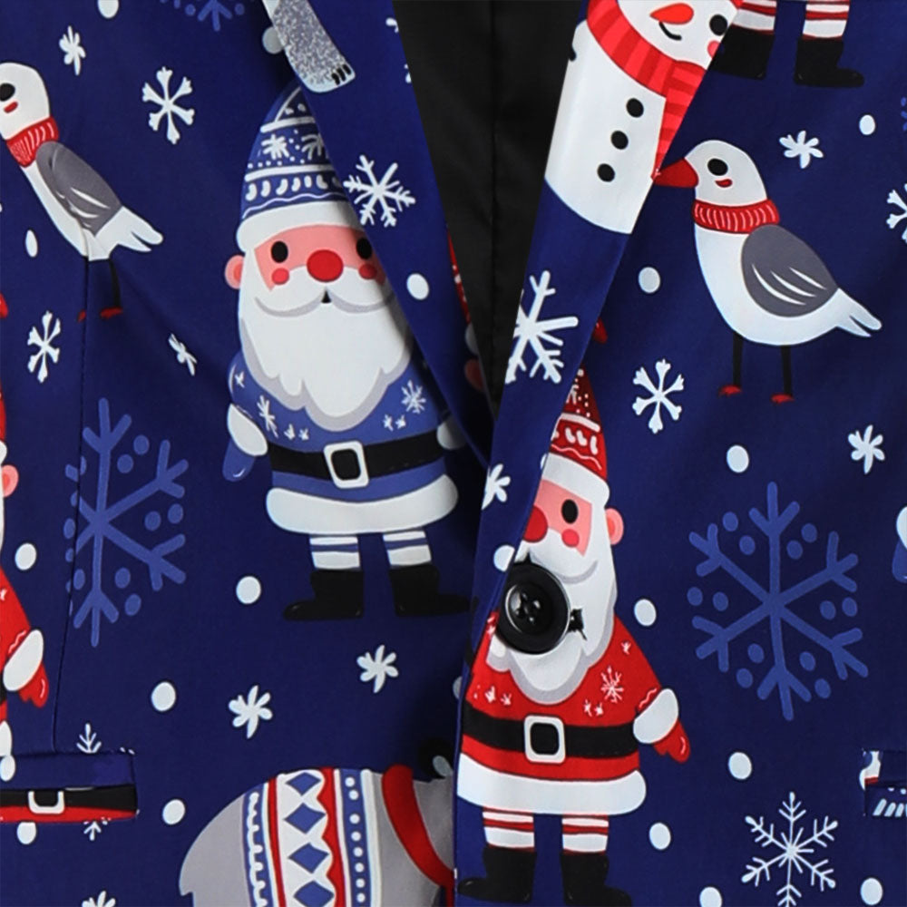 Men's Christmas Three Piece Suit #3TZMK657 - Suits | Multicolour / M