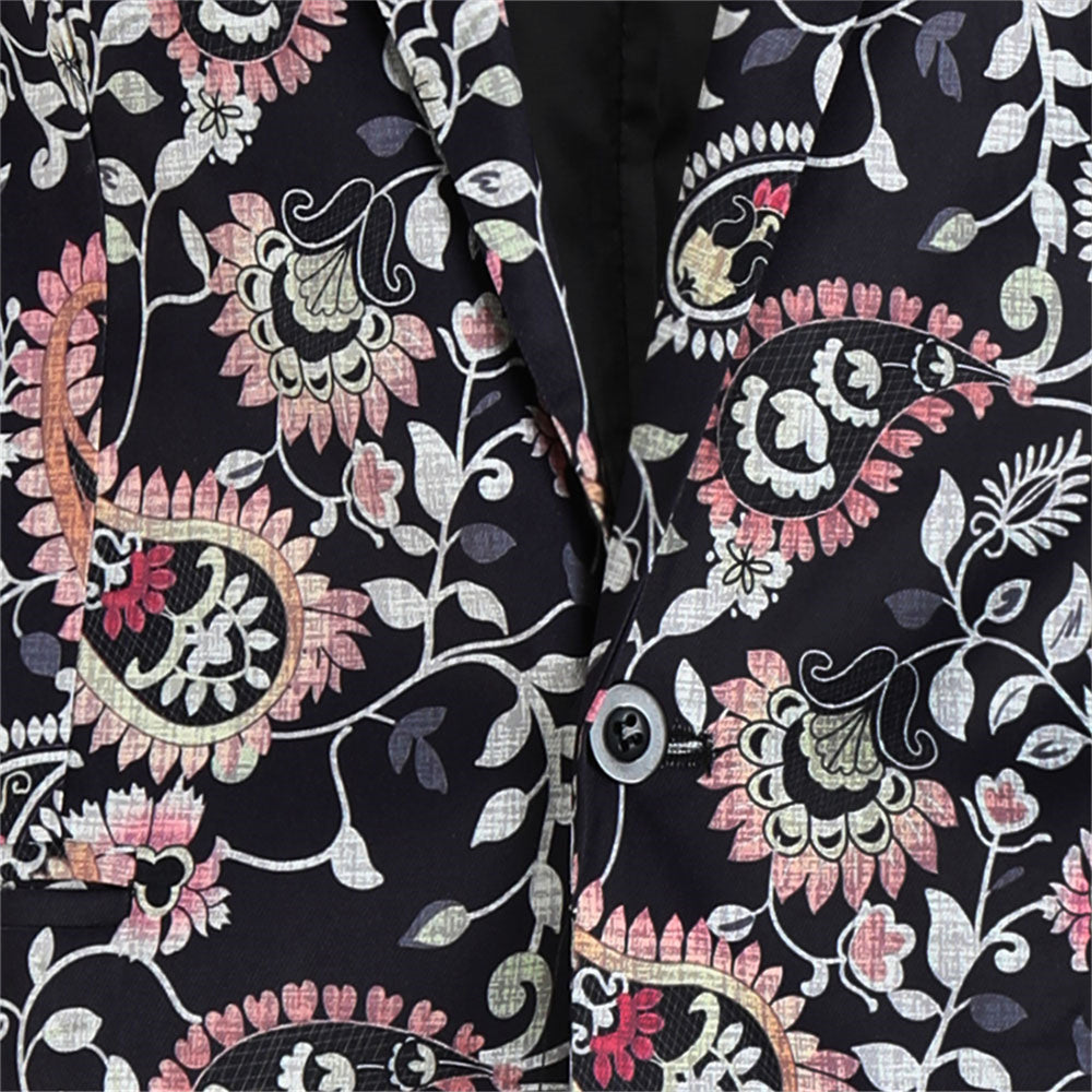 Men’s Flower Blazer #X313 - Blazers | Multicolour / M