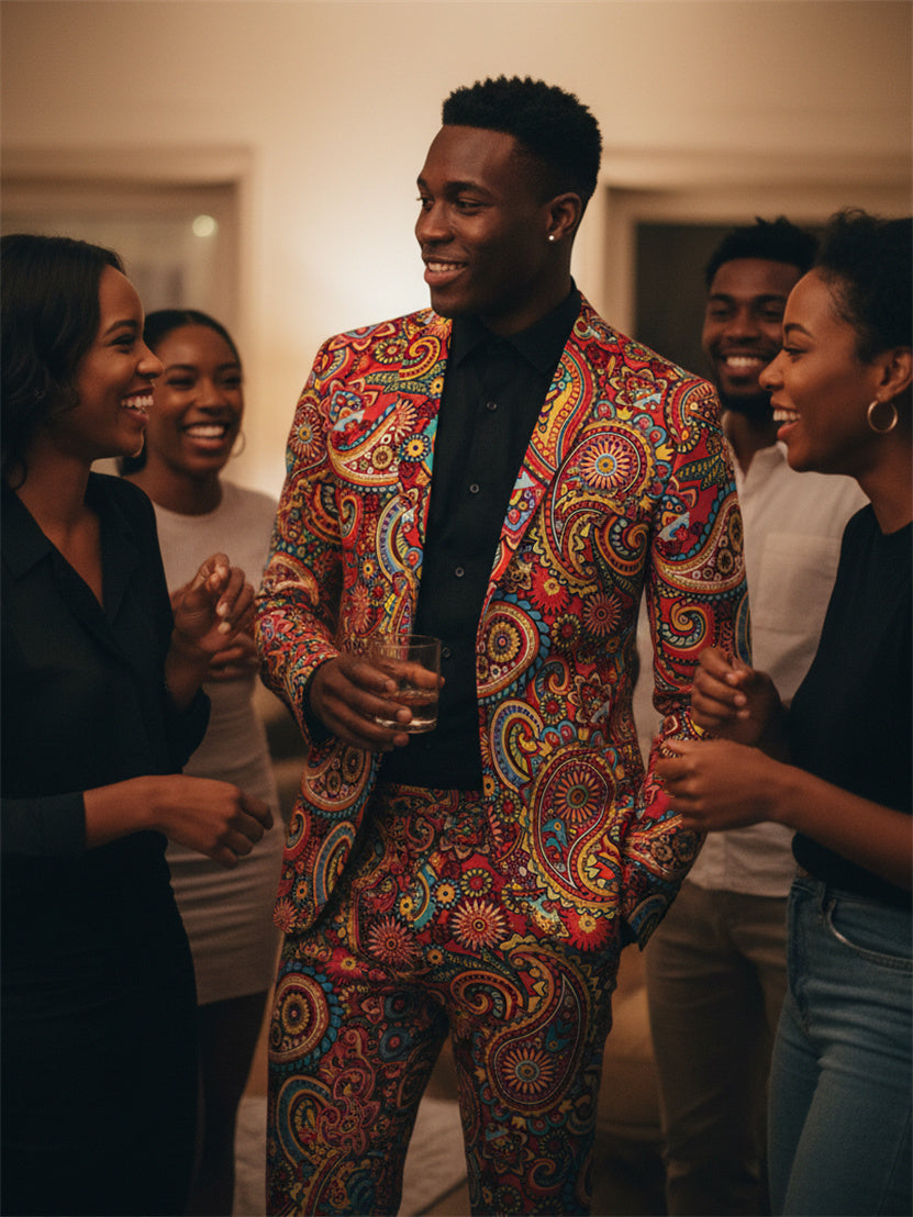 Paisley Party Suit Set