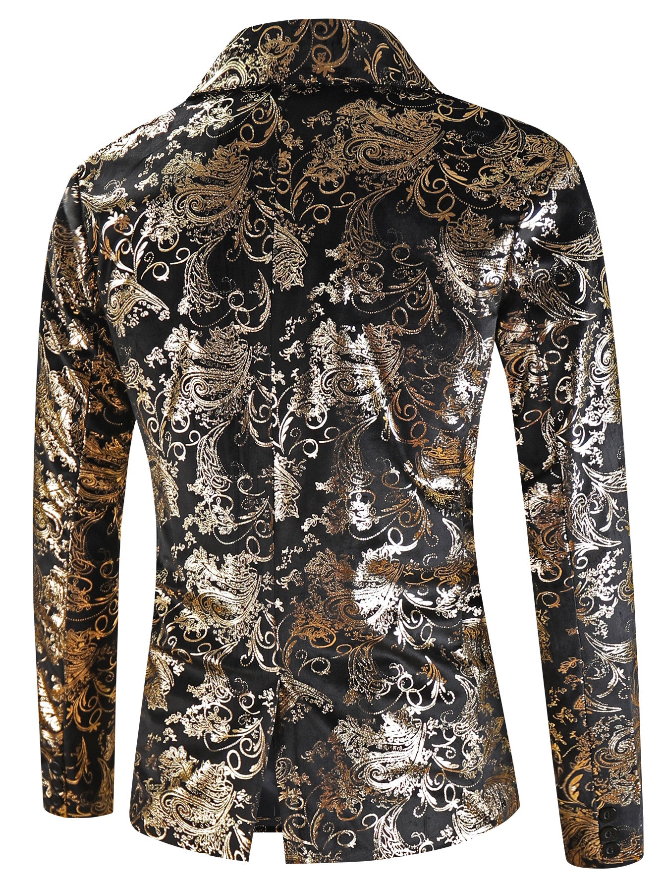 Men's Royal Gilded Suit #2TZ-XX2590 - Suits | Multicolor / M