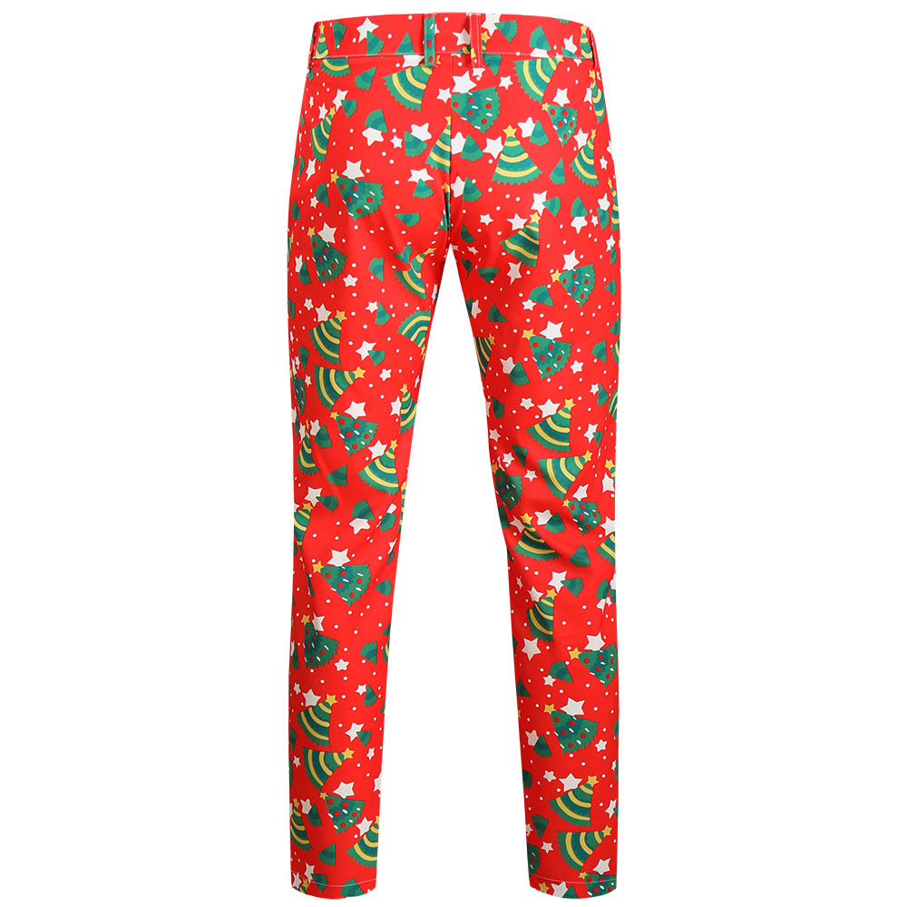 Men's Christmas Three-Piece Suit #3TZMK640 - Suits | Multicolour / M