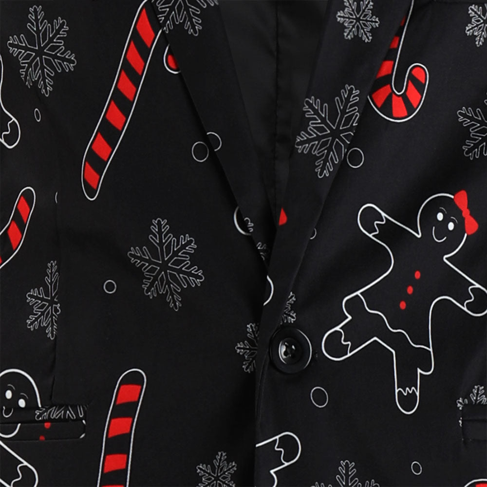 Men's Christmas Printed Suit #2TZ661 - Suits | Multicolour / M