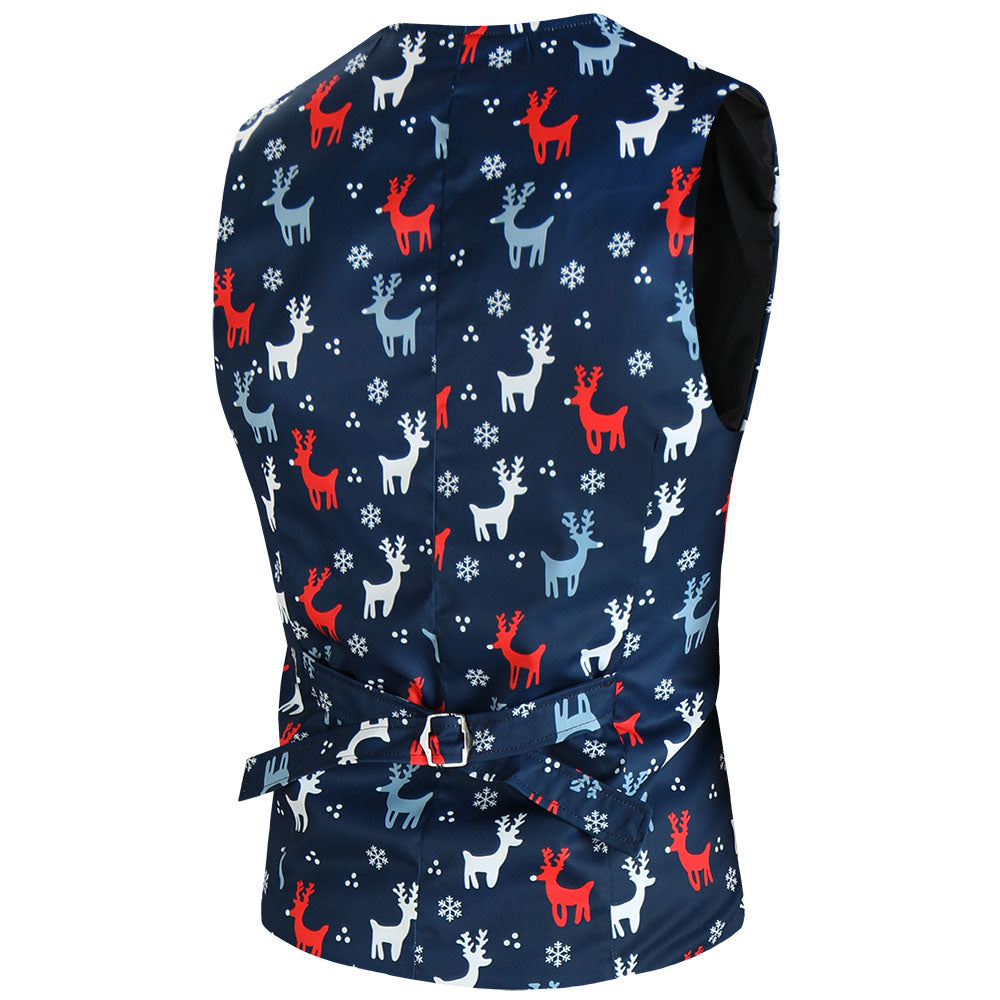 Men's Christmas Three-Piece Suit #3TZMK633 - Suits | Multicolour / M