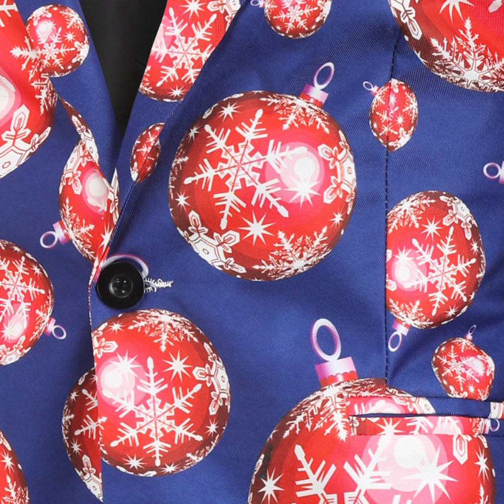 Men's Snowball Three Piece Suit #3TZMK29 - Suits | Multicolour / M