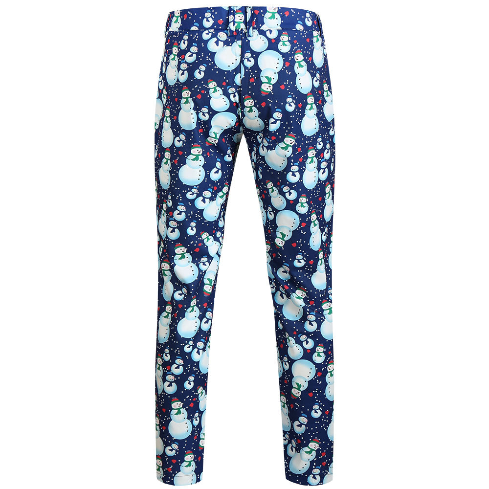 Men's Christmas Snowman Suit #2TZ645 - Suits | Blue / M