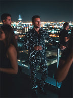 Black Marble Suit Set