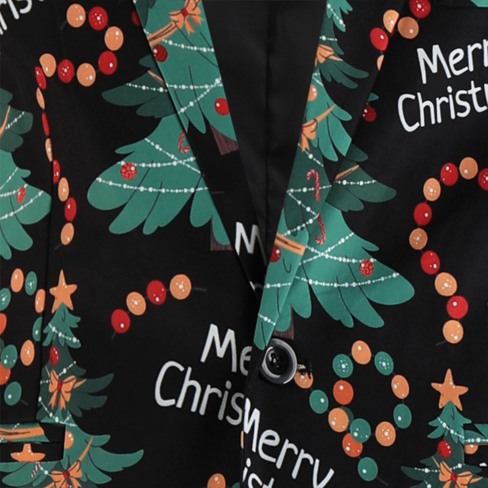 Men's Christmas Three Piece Suit #3TZMK658 - Suits | Multicolour / M