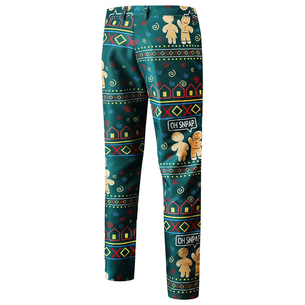 Men's Vintage Three Piece Suit #3TZMK52 - Suits | Multicolour / M