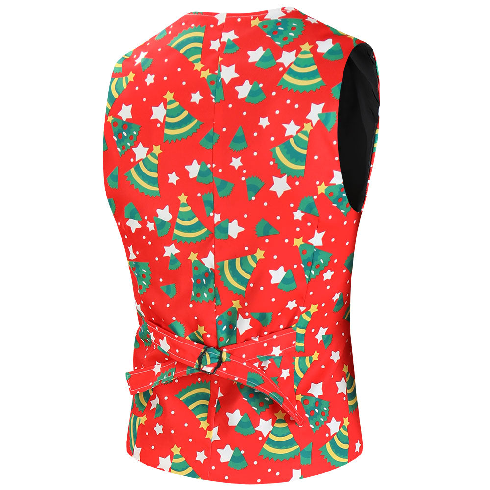Men's Christmas Three-Piece Suit #3TZMK640 - Suits | Multicolour / M