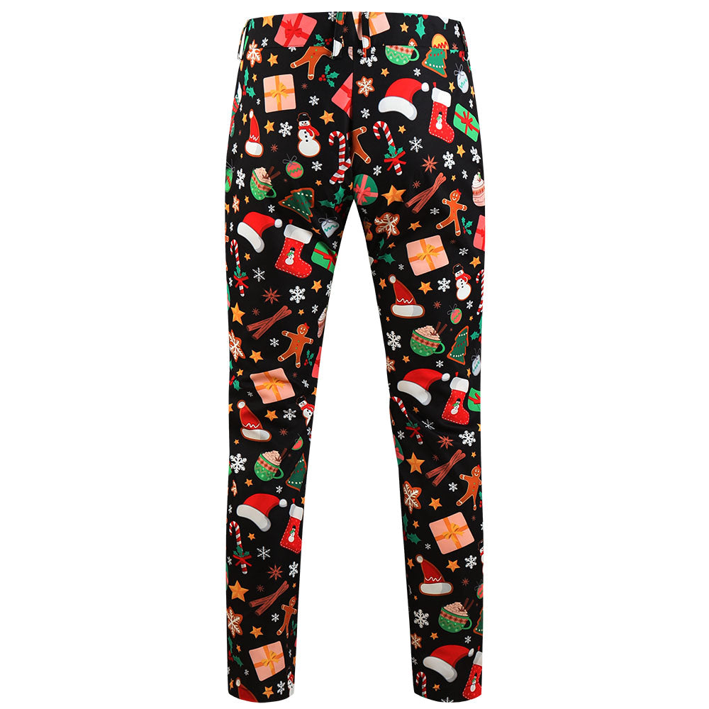Men's Christmas Three Piece Suit #3TZMK655 - Suits | Multicolour / M