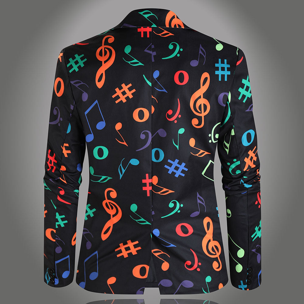Men High Quality Print Blazers - Blazers | Color1 / M