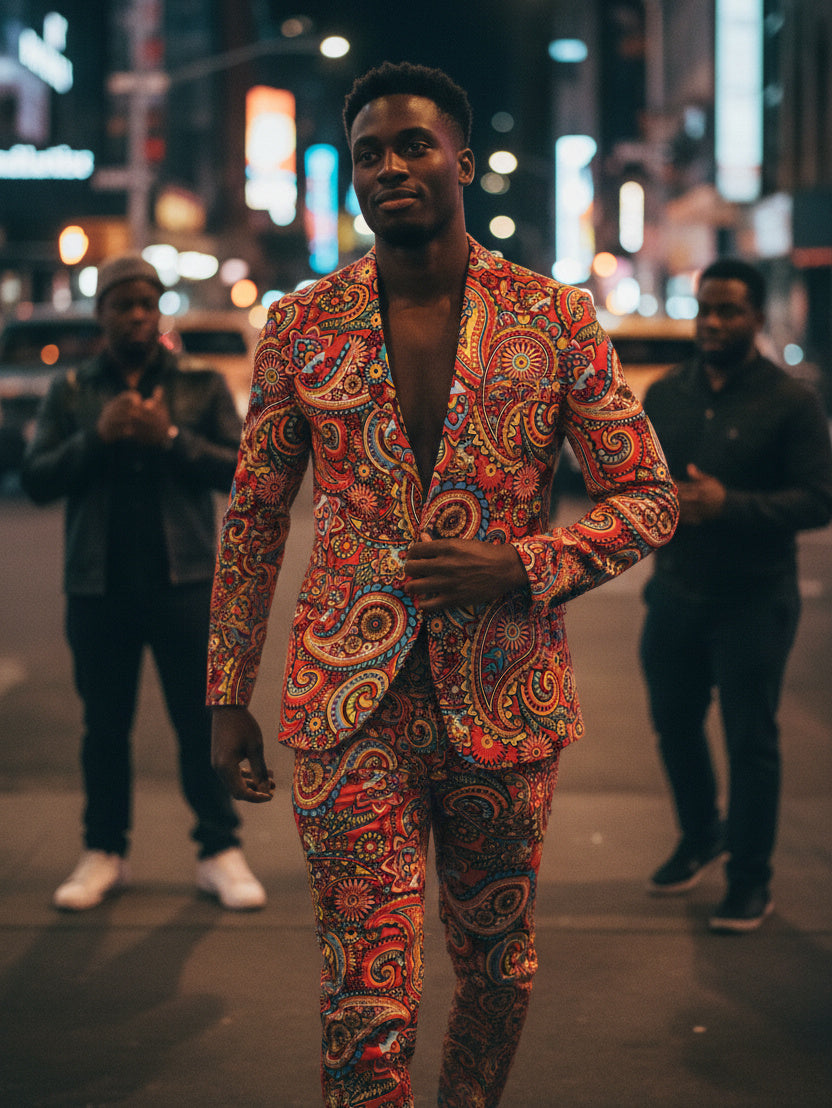 Paisley Party Suit Set