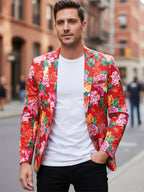 Vibrant Floral Suit Set