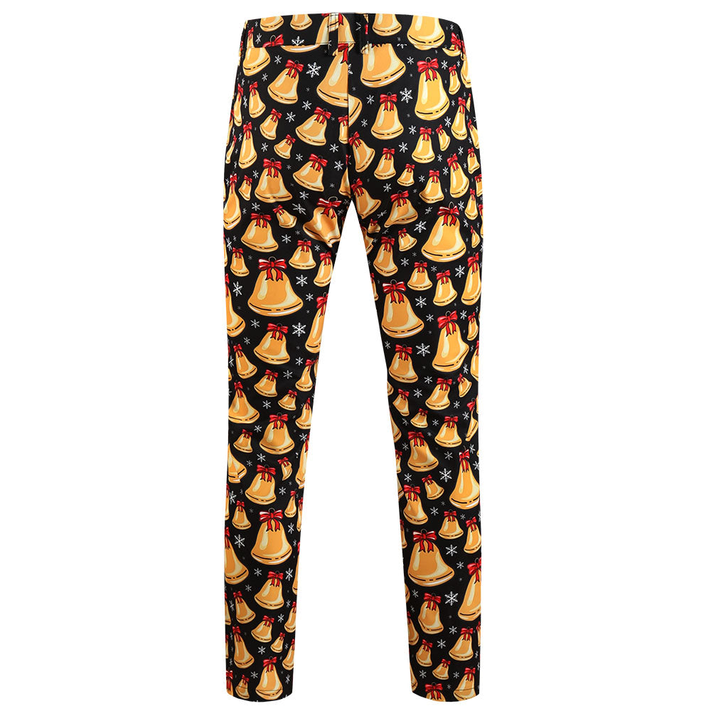 Men's Christmas Bell Vest Suit #2TZMK650 - Suits | Multicolour / M