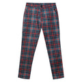 Men’s Check Pants #XK6026 - Pants | Burgundy / S