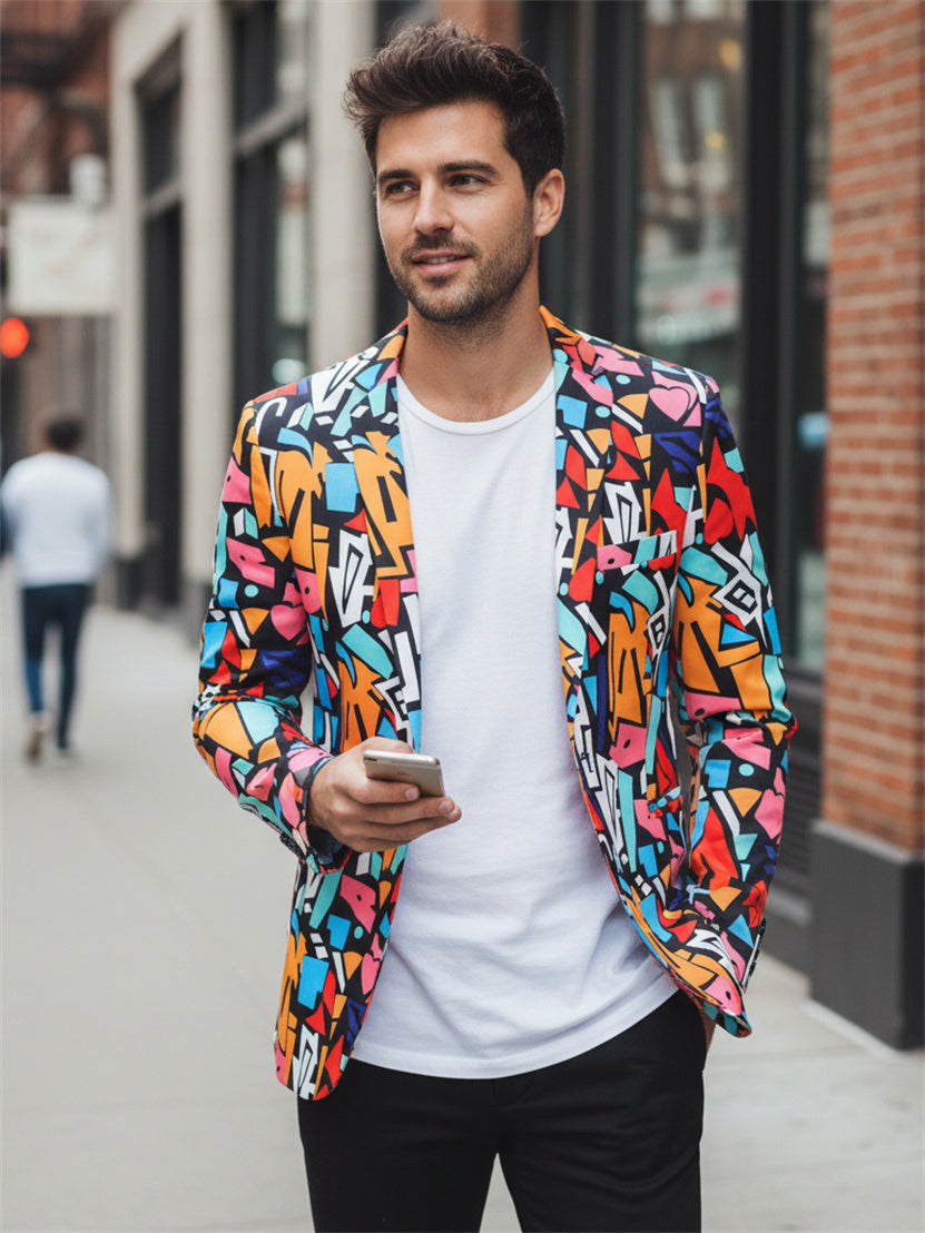 Urban Graffiti Suit Set