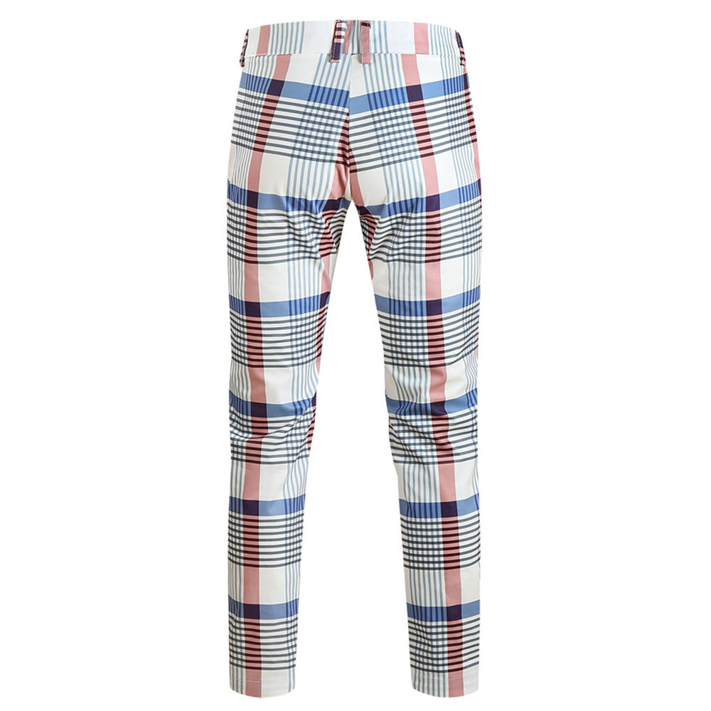 Men's Plaid Check Suit #2TZ6023 - Suits | Multicolour / M