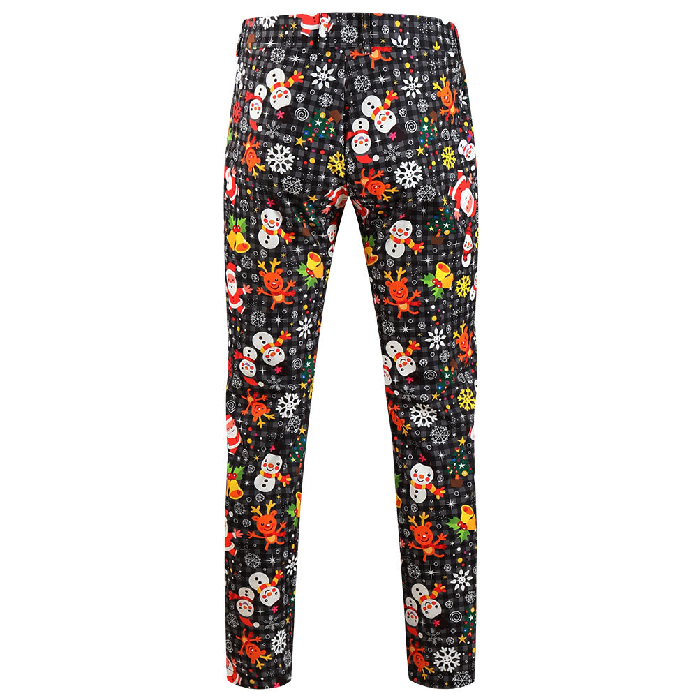 Men's Christmas Three Piece Suit #3TZMK660 - Suits | Multicolour / M