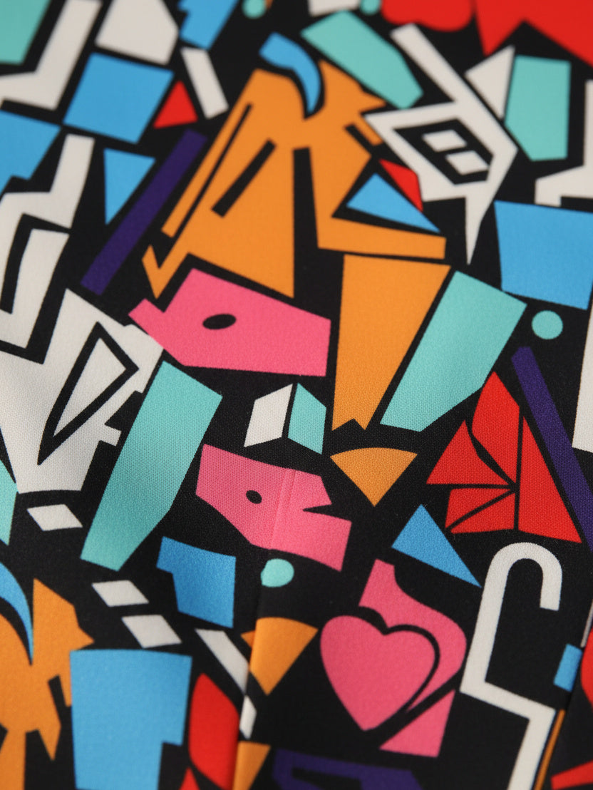 Urban Graffiti Suit Set