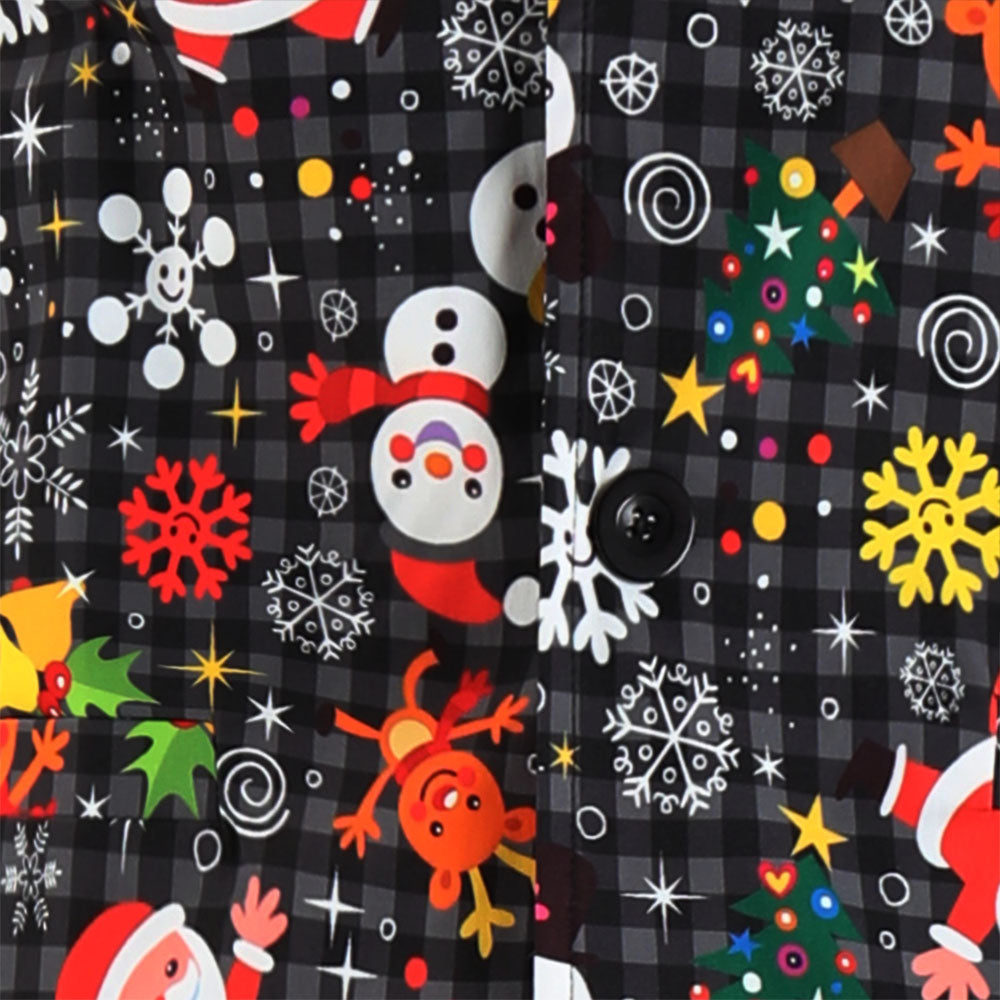 Men's Christmas Three Piece Suit #3TZMK660 - Suits | Multicolour / M